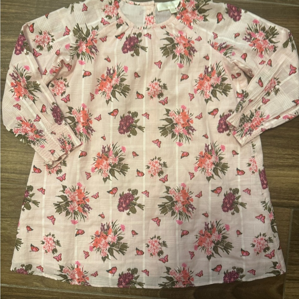 Love shack Fancy Floral Pink dress